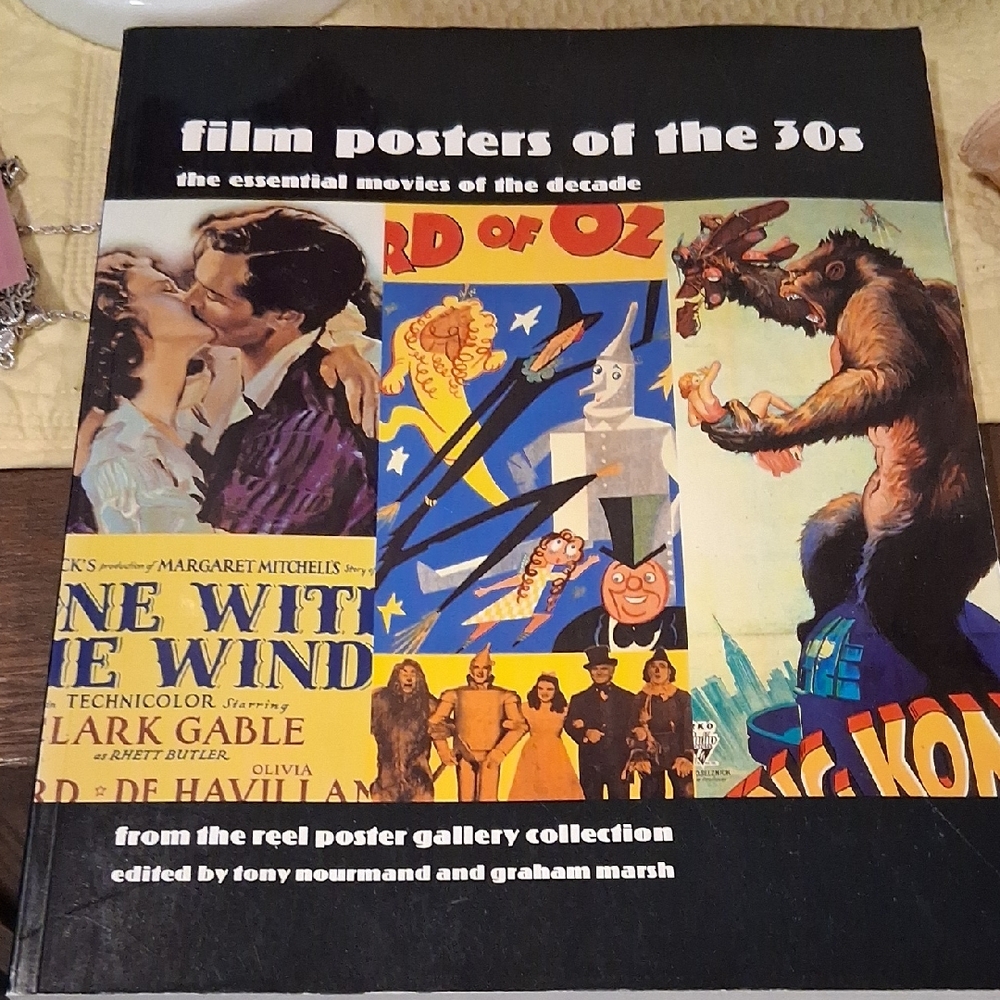 Film Posters of the 30s Hardcover Book - Black